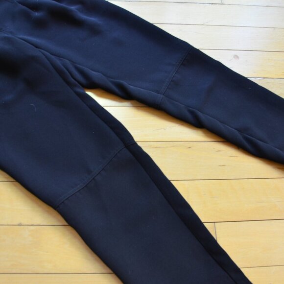 Derek Lam Womens Size 2 Pleated Ankle Trouser Pants Tapered Leg Black - Picture 5 of 7